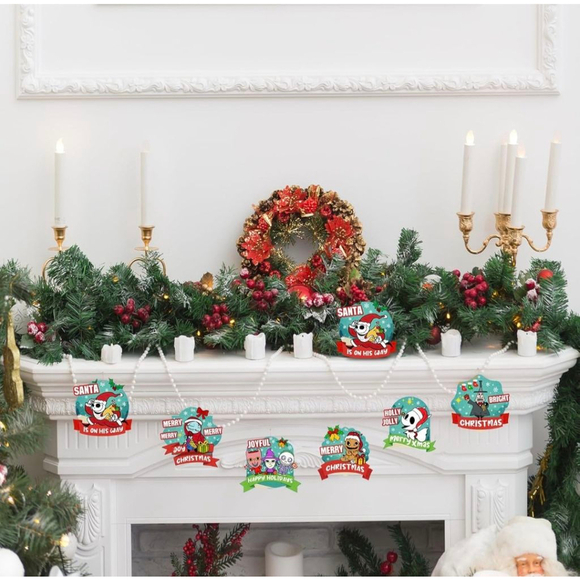 18PCS Christmas Jack Sally Wooden
Hanging‎ Ornaments for Tree Wood Nightmare - Picture 7 of 7